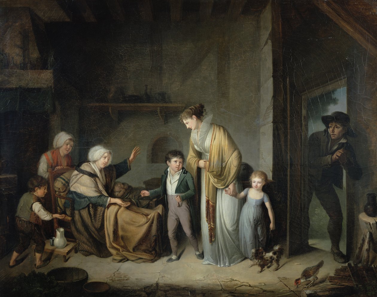 A jótékonysági lecke alkotó: Henri Nicolas van Gorp