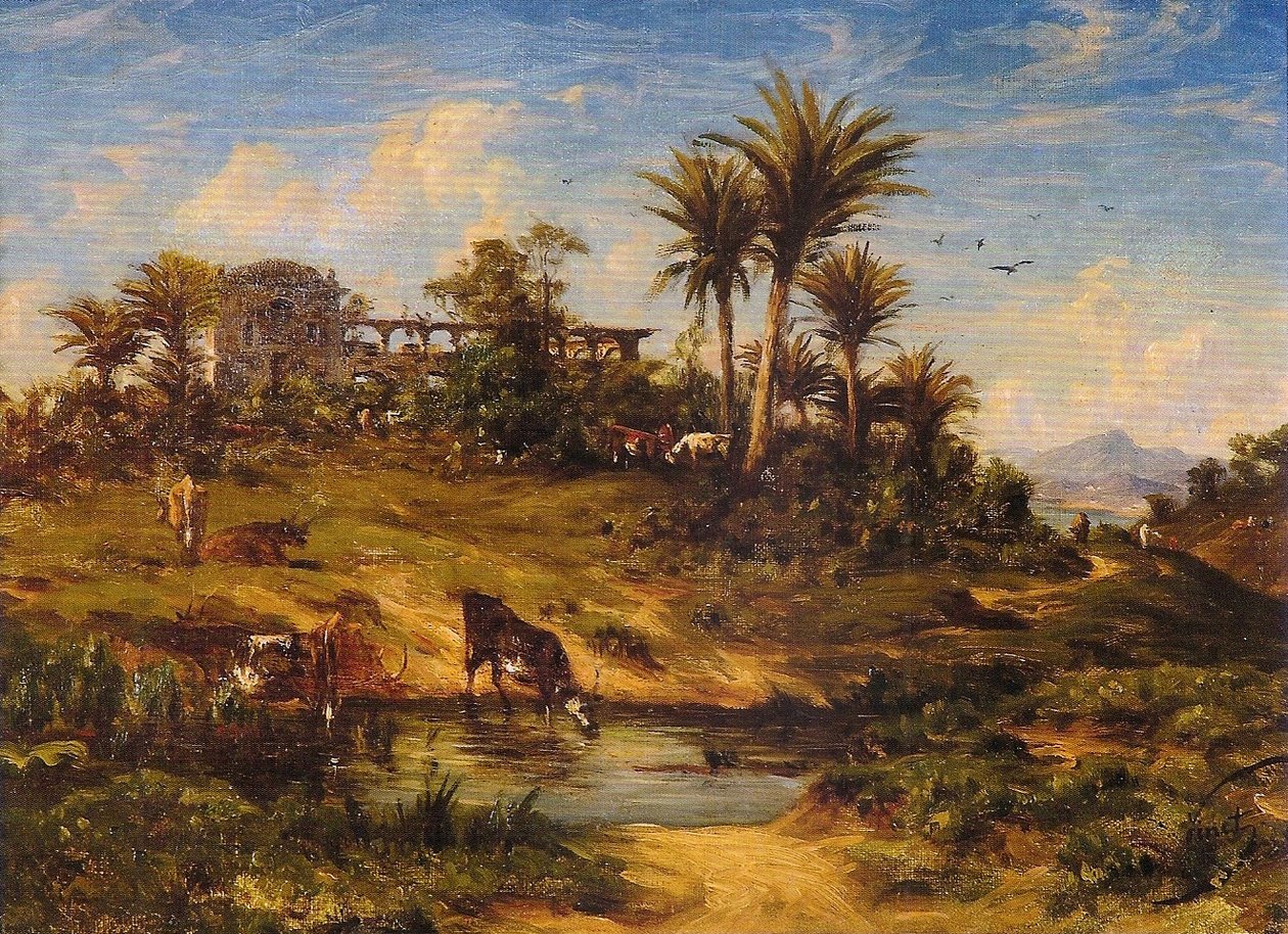Tájkép alkotó: Henri Nicolas Vinet