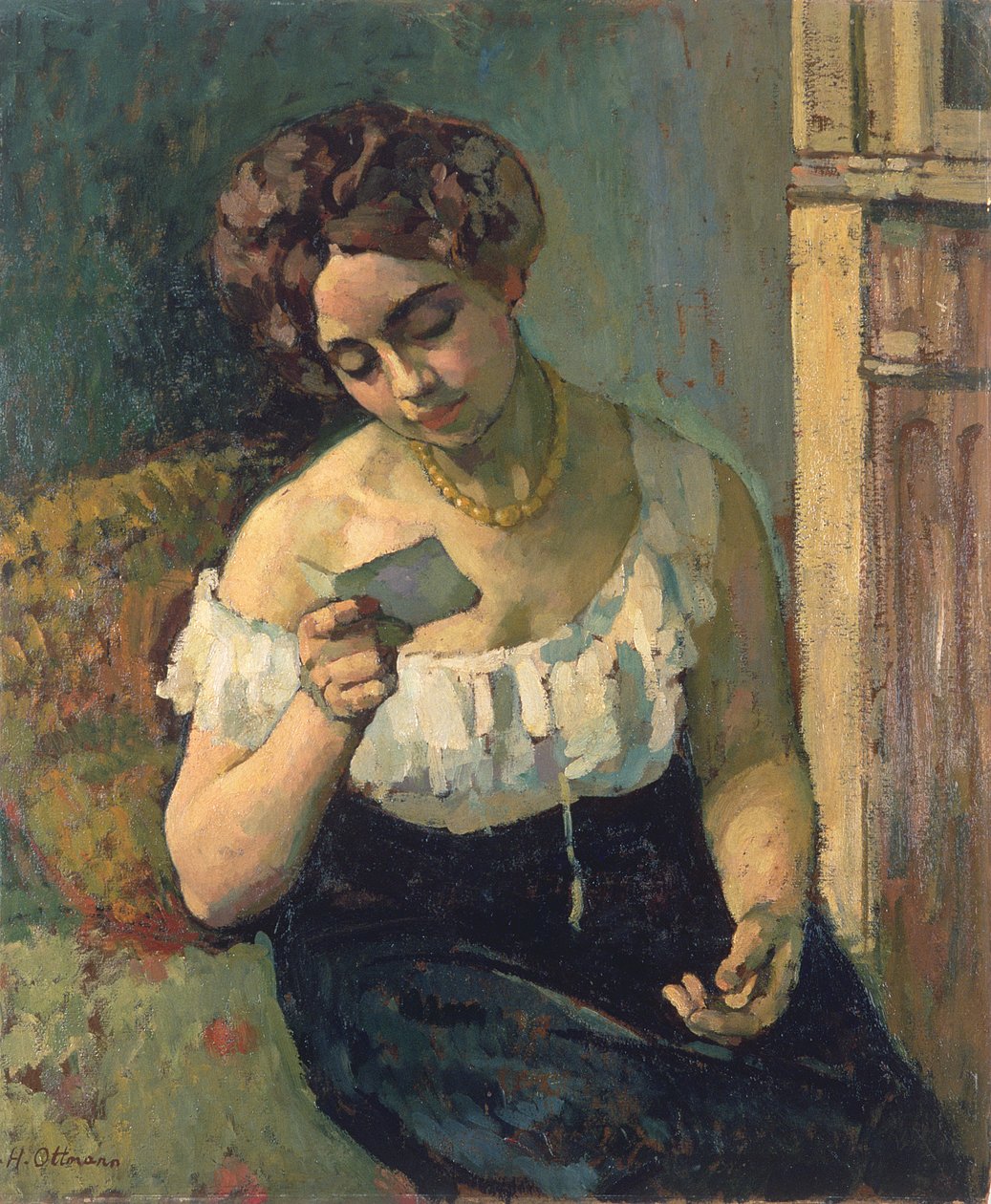 A levél, 1903 (tábla) alkotó: Henri Ottmann