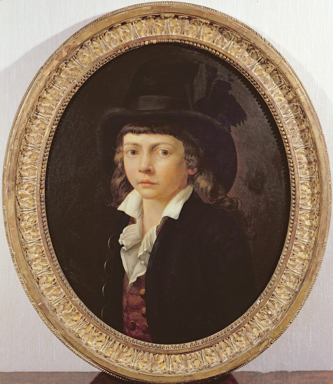 XVII. Lajos portréja, 1793 körül alkotó: Henri Pierre Danloux