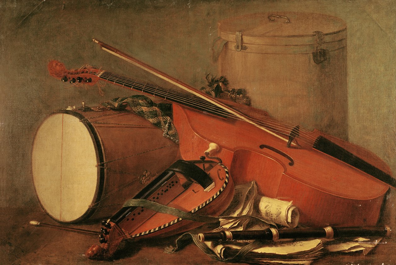 Hangszerek alkotó: Henri Roland de la Porte