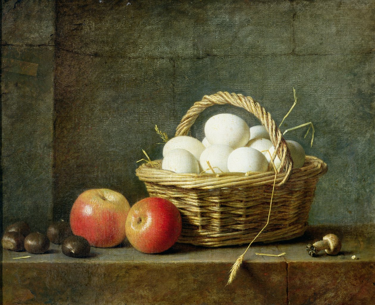A tojásos kosár, 1788 alkotó: Henri Roland de la Porte