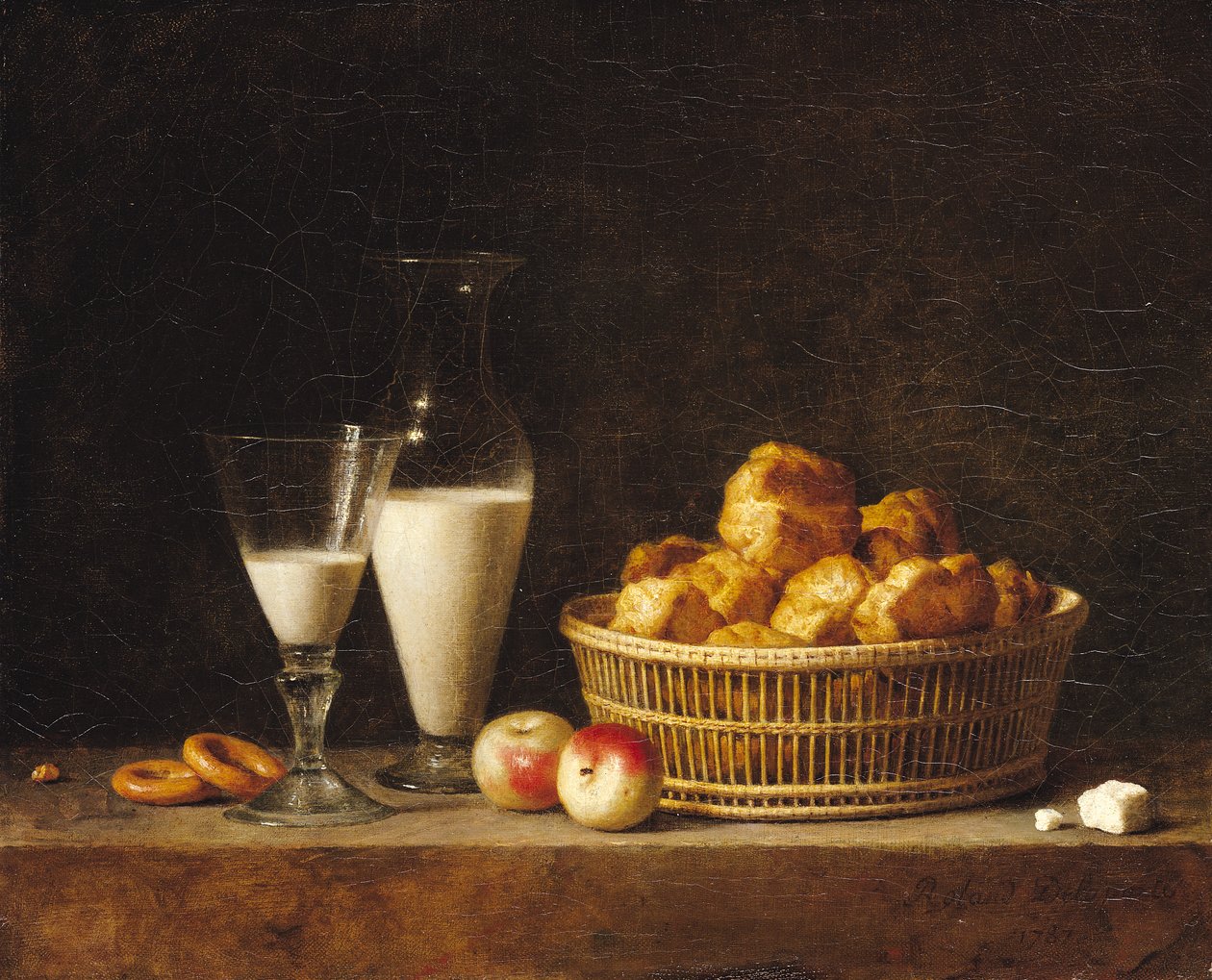 A kis összeállítás, avagy az orgeati kancsó, 1787 alkotó: Henri Roland de la Porte