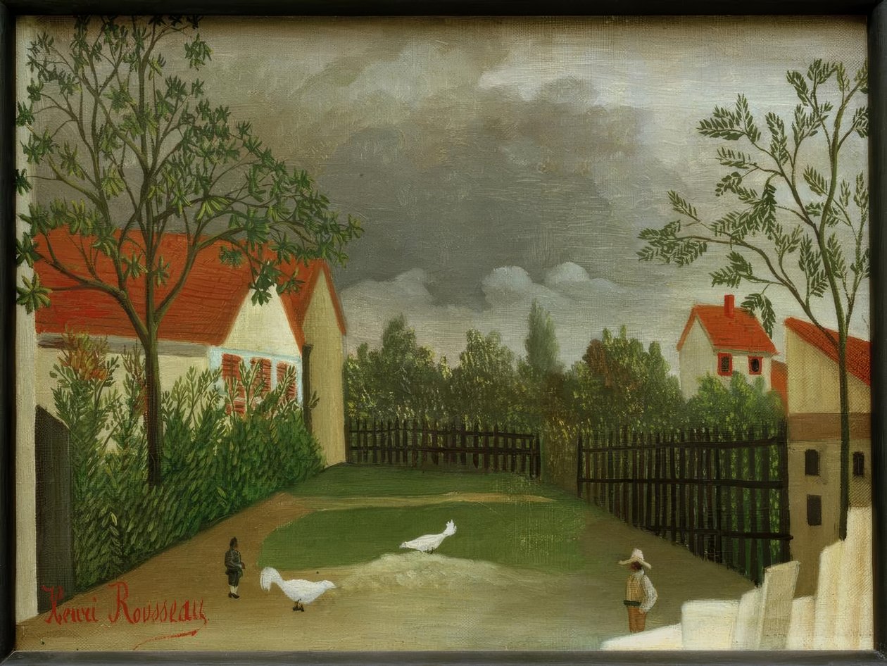 Az alsó fokú bíróság alkotó: Henri Rousseau