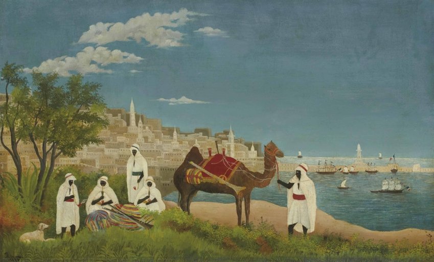 Algír tája alkotó: Henri Rousseau