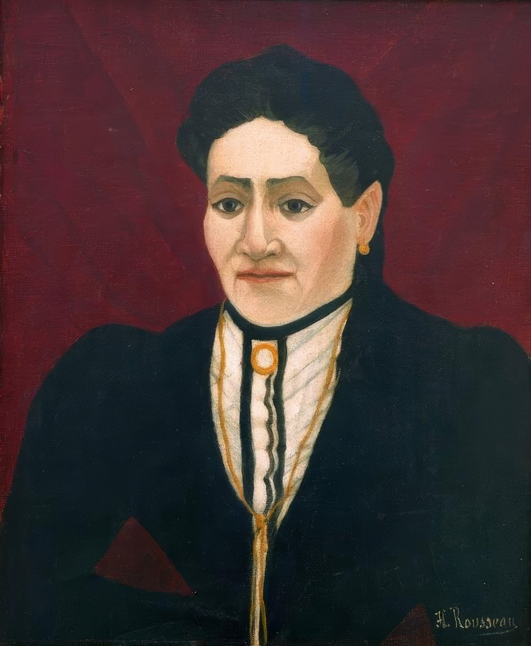 Egy nő portréja alkotó: Henri Rousseau