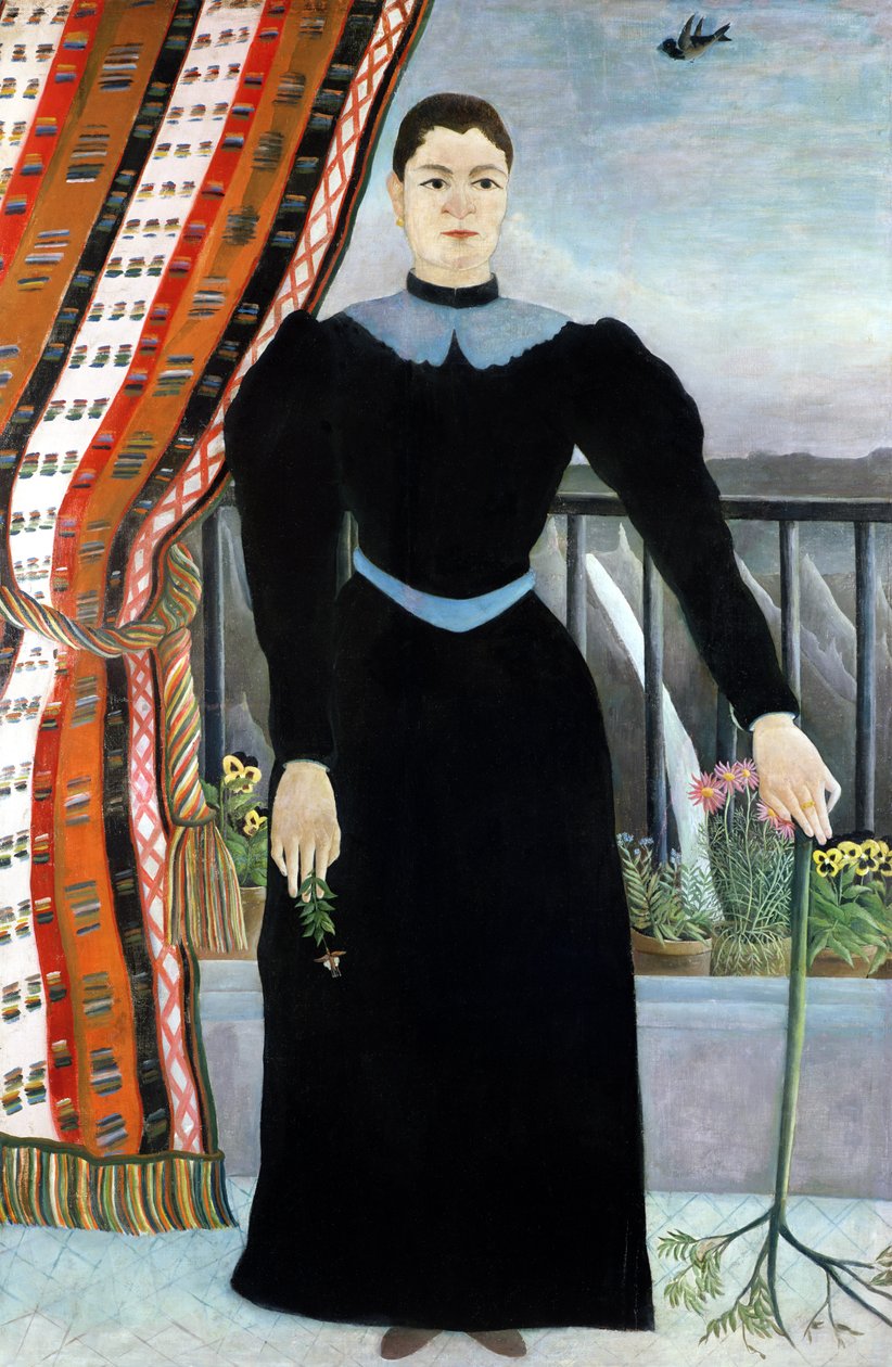 Női portré, 1895 alkotó: Henri Rousseau