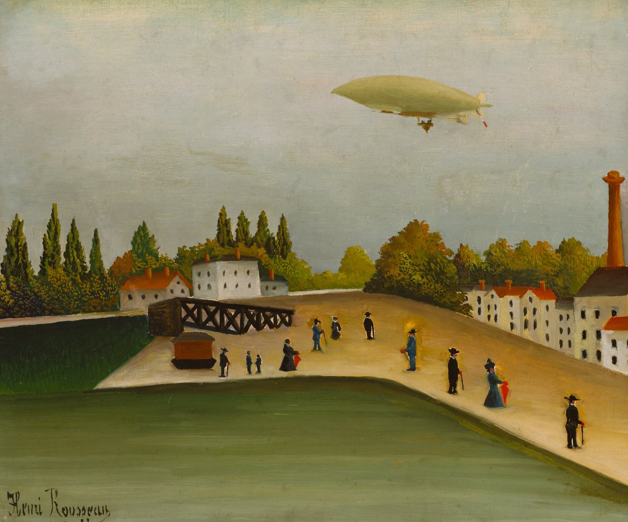 Quai dIvry alkotó: Henri Rousseau