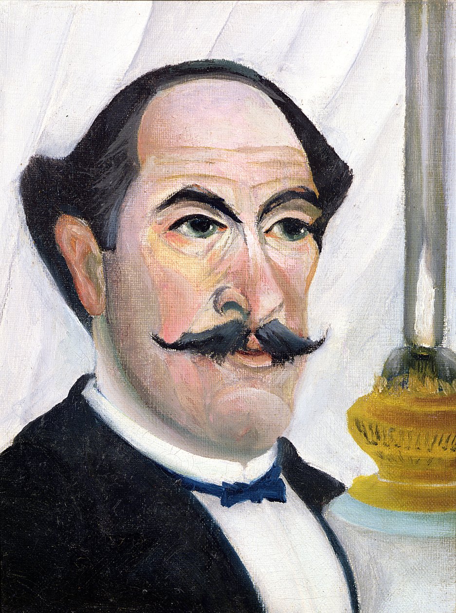 Önarckép, 1900-03 körül (a párért lásd: 83695) alkotó: Henri Rousseau