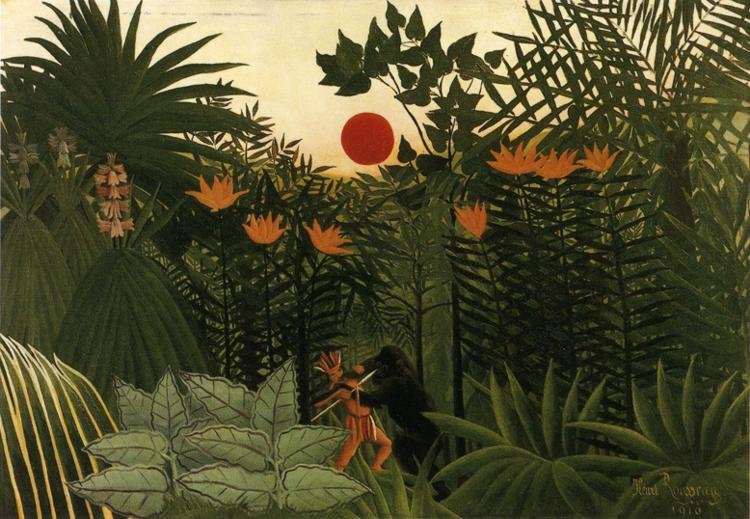 Trópusi táj alkotó: Henri Rousseau