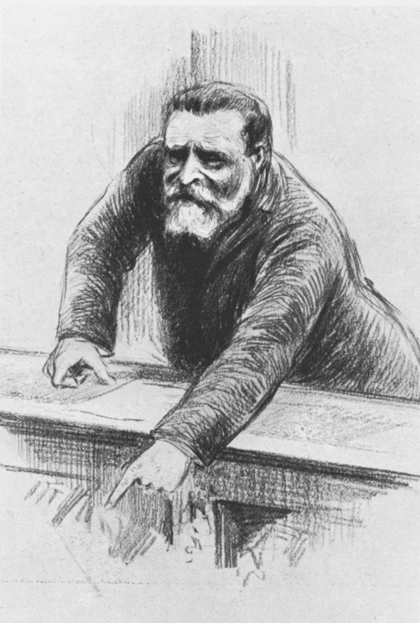 Jean Jaures a Képviselőházban, 1907. június alkotó: Henri Rudaux