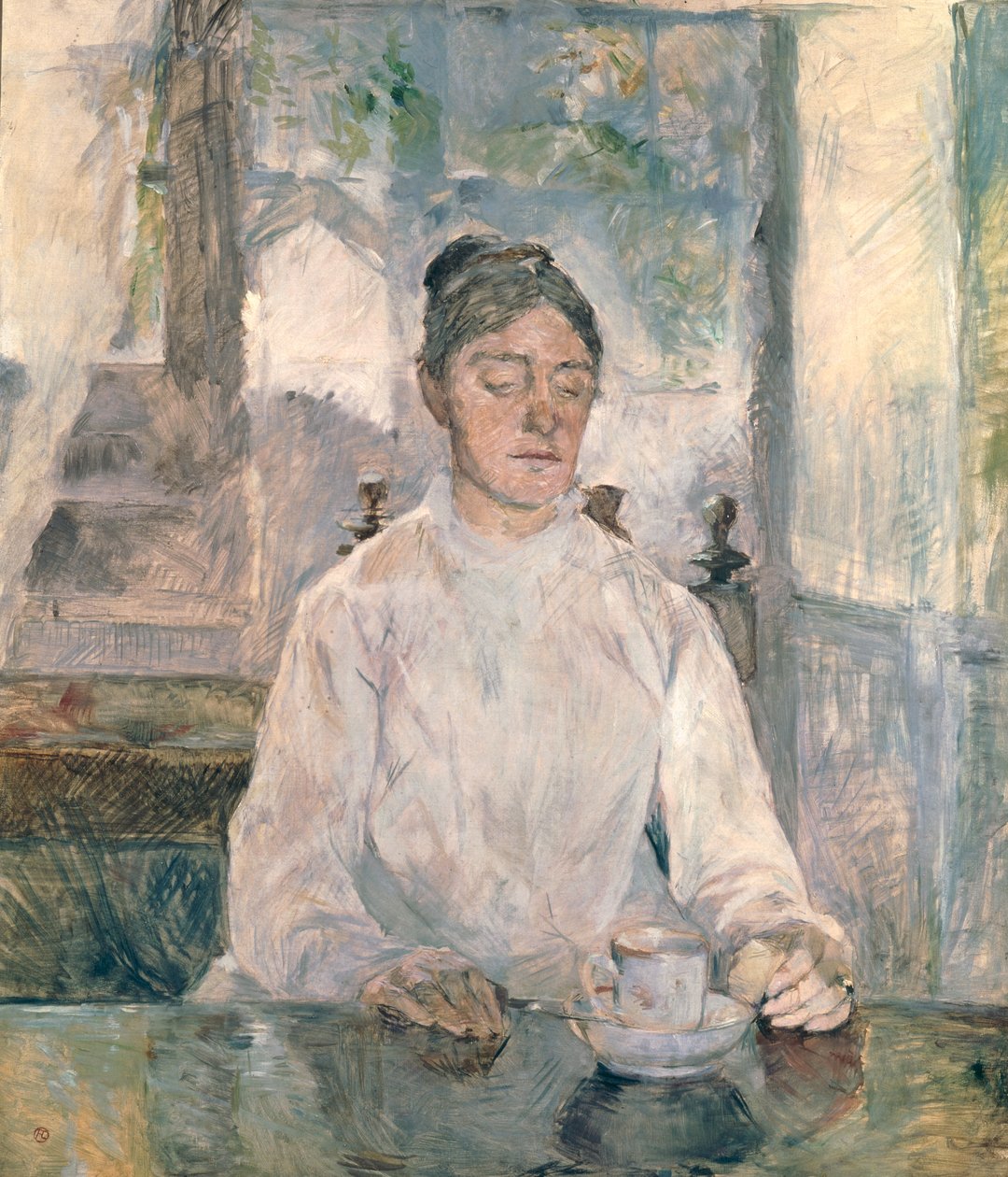 Adele Tapie de Celleyran (1840-1930) Toulouse-Lautrec-Monfa grófnője, 1881 alkotó: Henri de Toulouse Lautrec