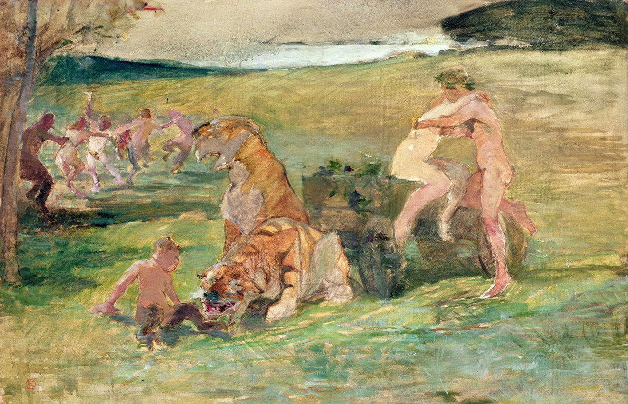Az allegória, az élet tavasza, 1883 alkotó: Henri de Toulouse Lautrec