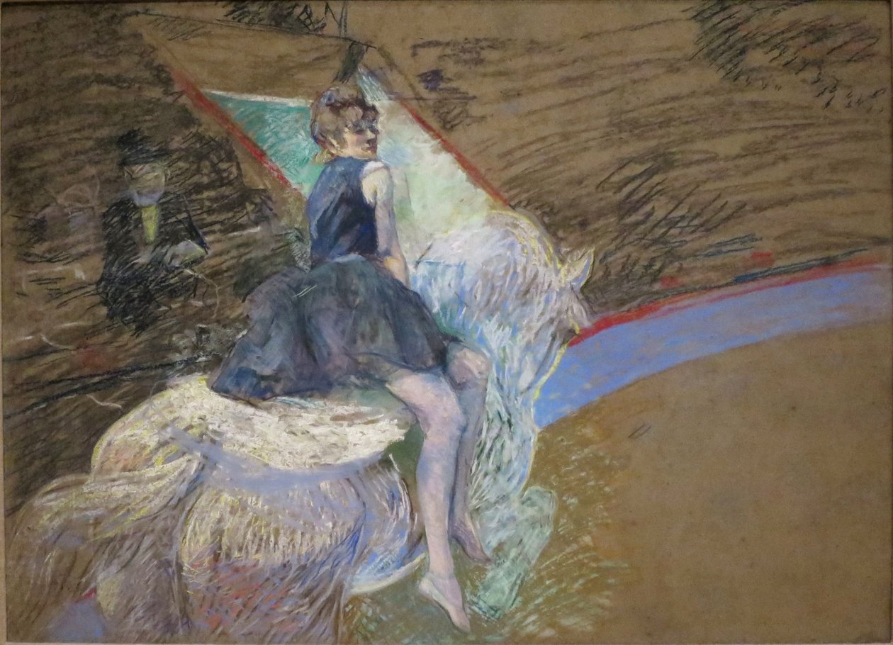 A Cirque Fernandóban alkotó: Henri de Toulouse Lautrec