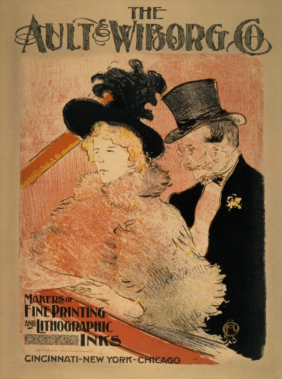 A koncerten, 1896 (cinkográf) alkotó: Henri de Toulouse Lautrec