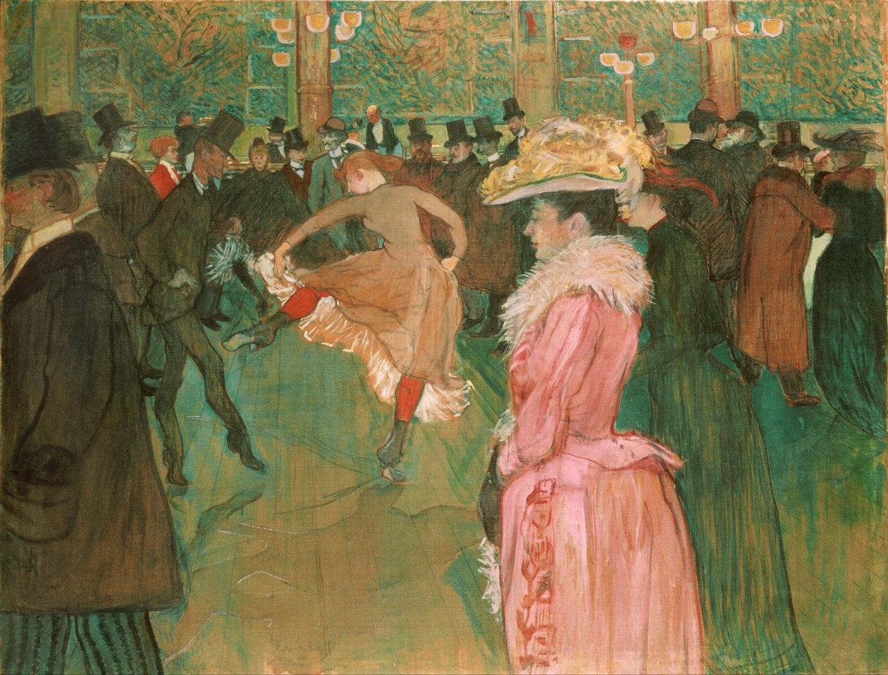 A Moulin Rouge-ban- A tánc alkotó: Henri de Toulouse Lautrec