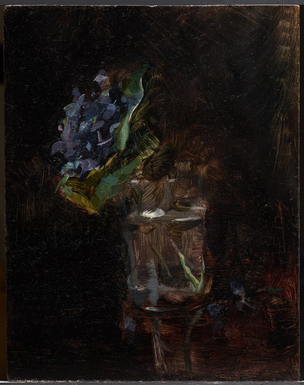 Ibolya csokor vázában alkotó: Henri de Toulouse Lautrec