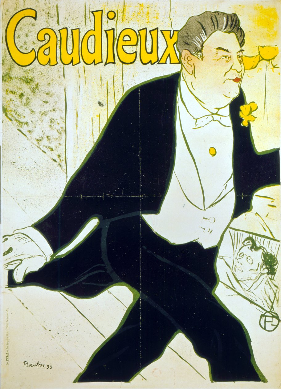 Caudieux, 1893 alkotó: Henri de Toulouse Lautrec