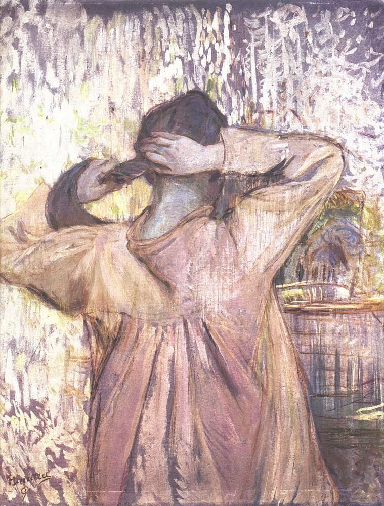 Fésülés alkotó: Henri de Toulouse Lautrec
