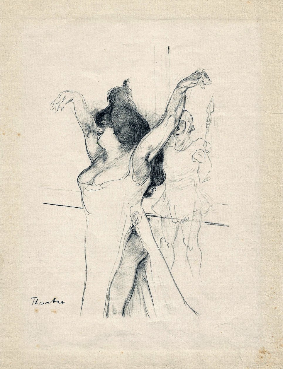 Toulouse -i rajz alkotó: Henri de Toulouse Lautrec