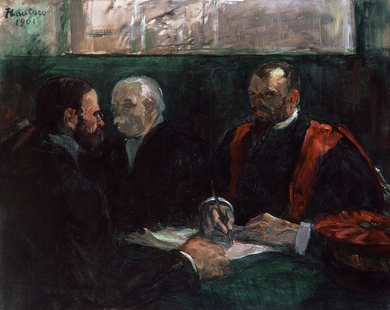 Vizsga az orvosi karon, 1901 alkotó: Henri de Toulouse Lautrec