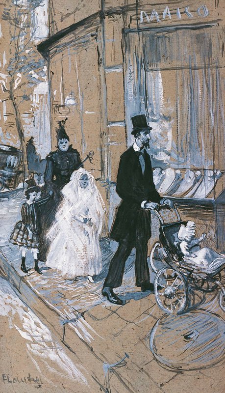 Az elsőáldozás alkotó: Henri de Toulouse Lautrec