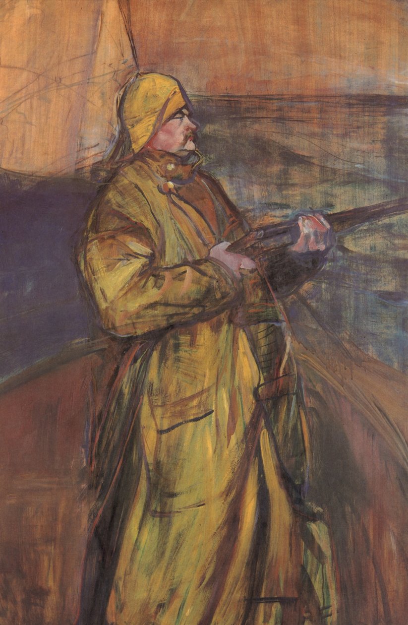 Maurice Joyant a Somme -öbölben alkotó: Henri de Toulouse Lautrec