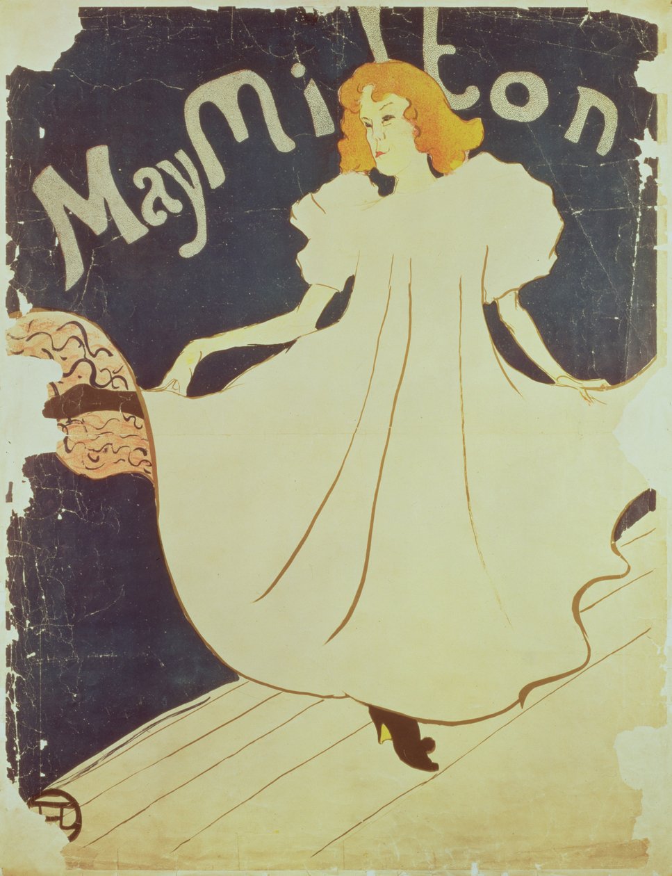 May Milton, Franciaország, 1895 alkotó: Henri de Toulouse Lautrec