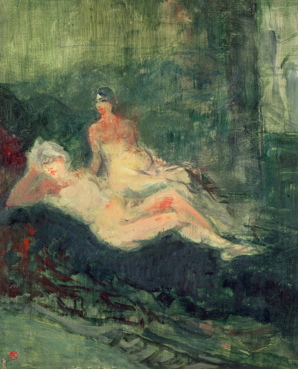 Messalina, (az extrák részlete), 1900 alkotó: Henri de Toulouse Lautrec