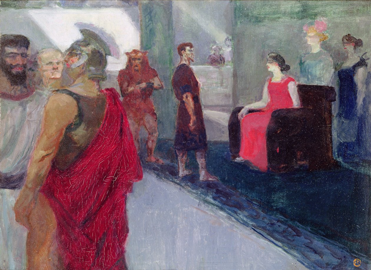 Messalina, 1900 alkotó: Henri de Toulouse Lautrec