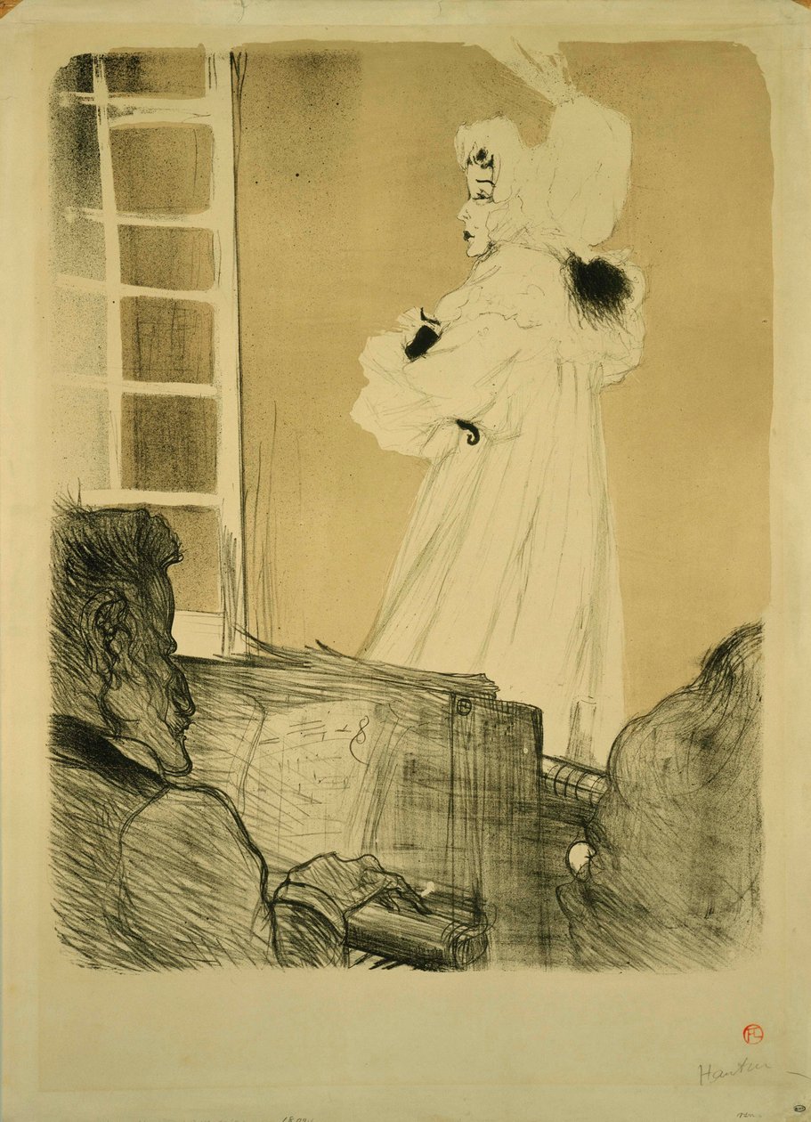 Miss May Belfort (I. állam) alkotó: Henri de Toulouse Lautrec