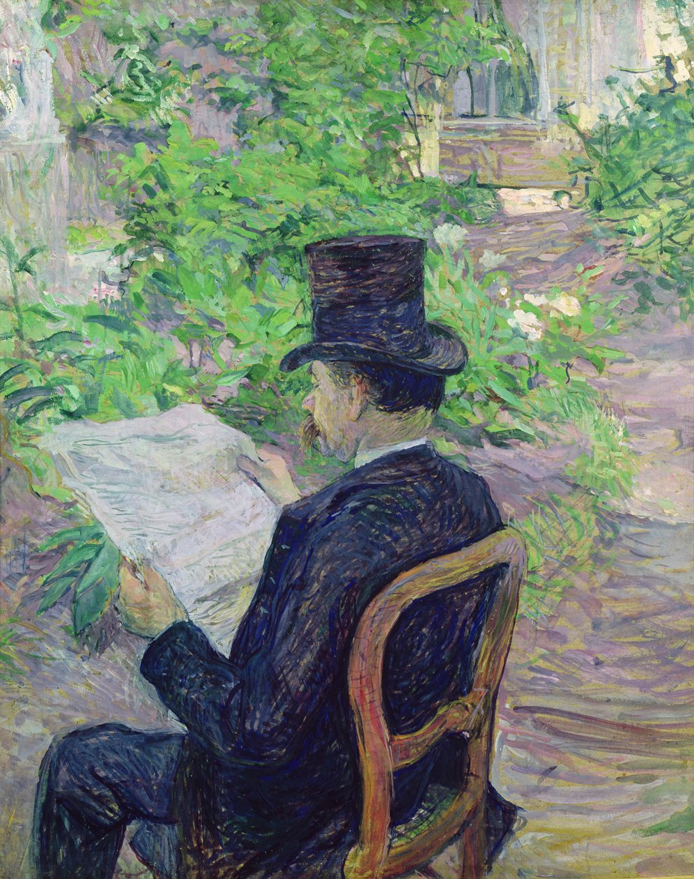 Monsieur Desire Dihau (1833-99) 1890 alkotó: Henri de Toulouse Lautrec