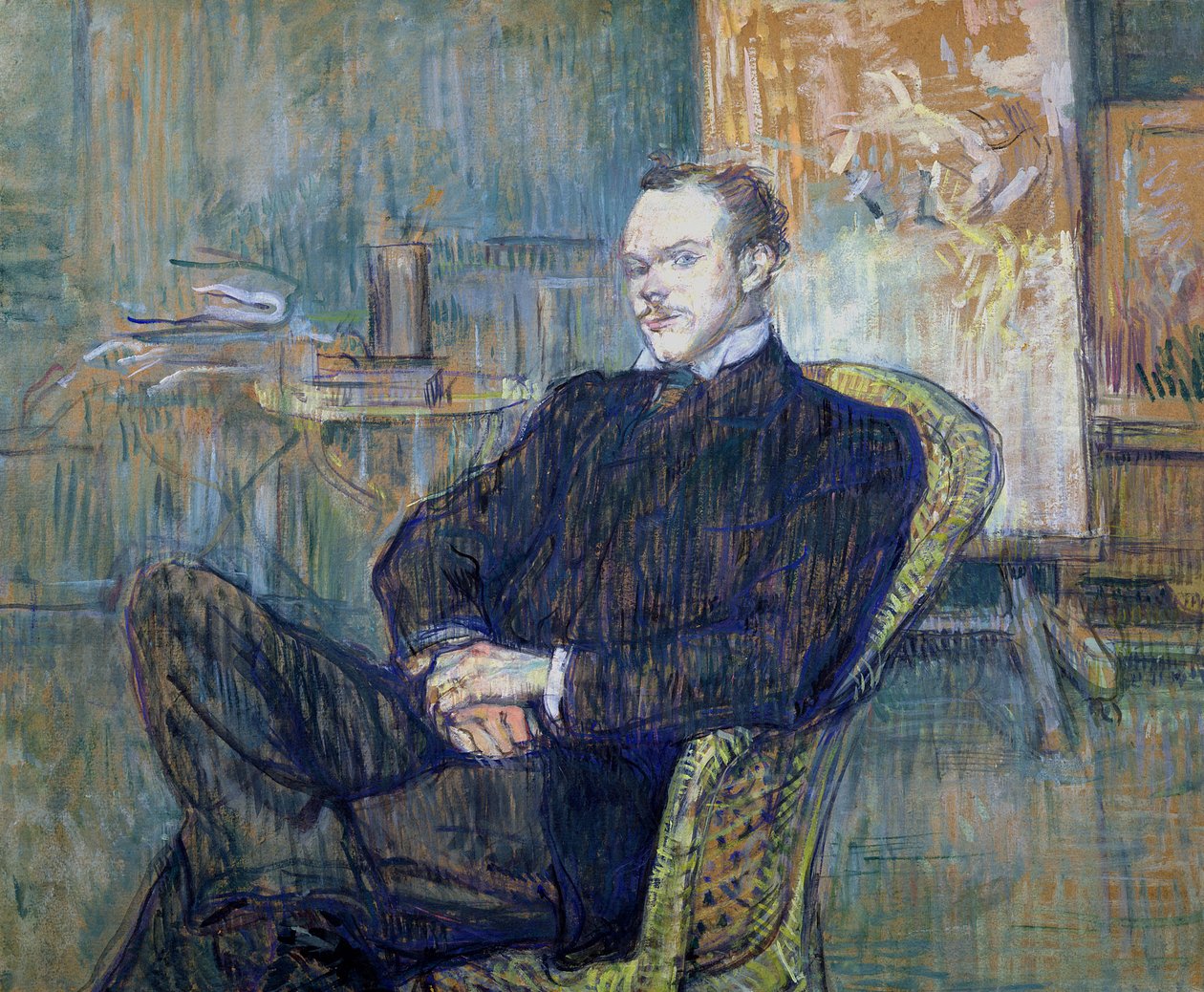 Paul Leclercq (1872-1956) 1897 (olaj, karton) alkotó: Henri de Toulouse Lautrec