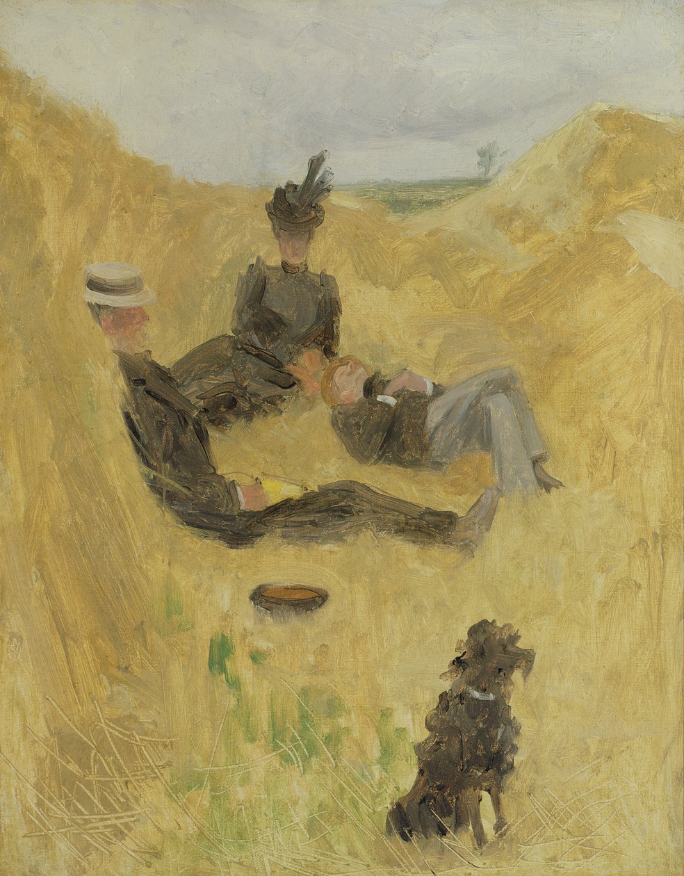 Piknik a vidéken alkotó: Henri de Toulouse Lautrec