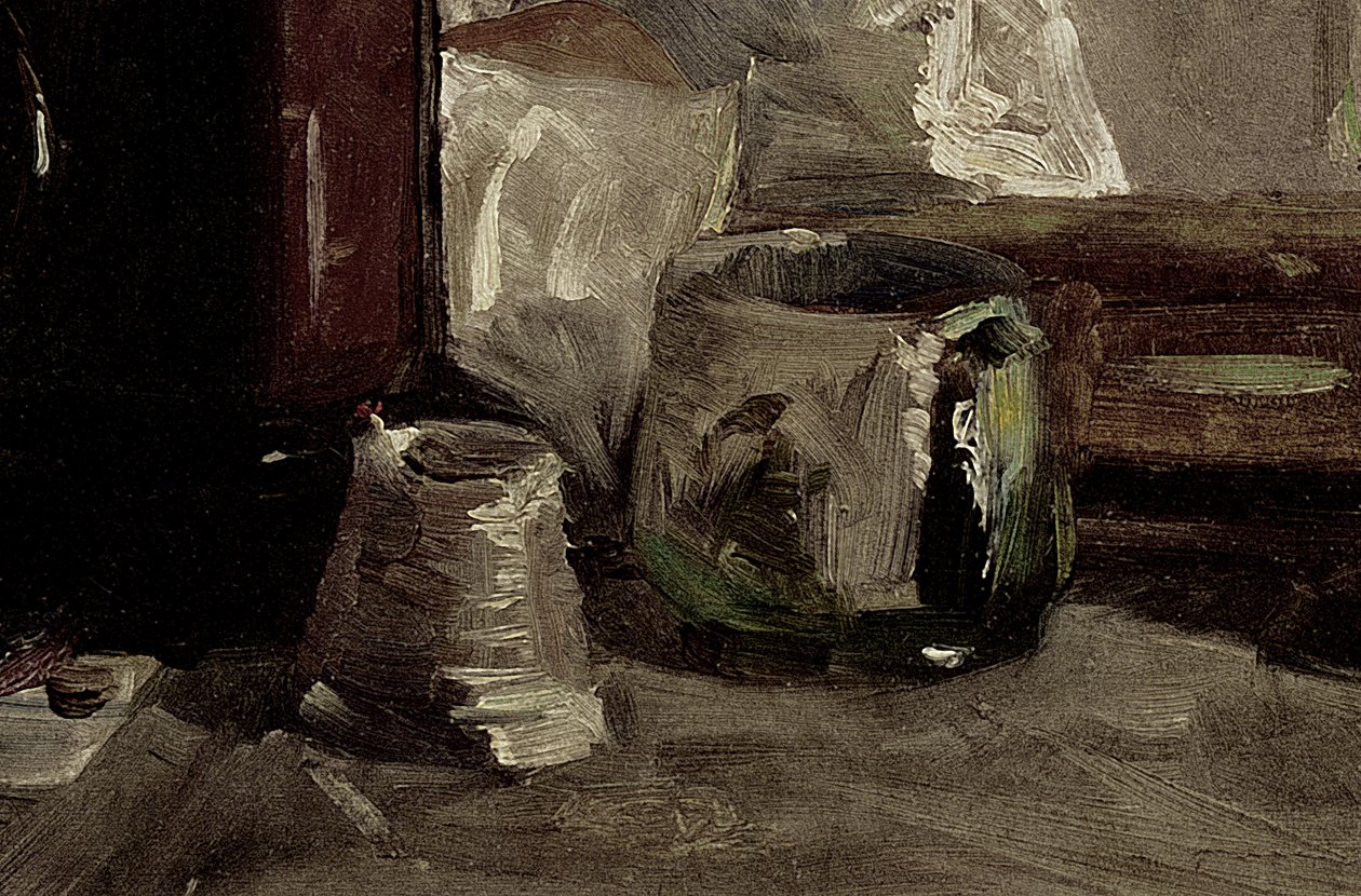 Önarckép, 1880 (a 37178 részlete) alkotó: Henri de Toulouse Lautrec