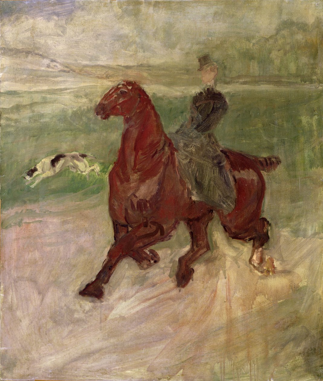 Az Amazonas, 1882 alkotó: Henri de Toulouse Lautrec