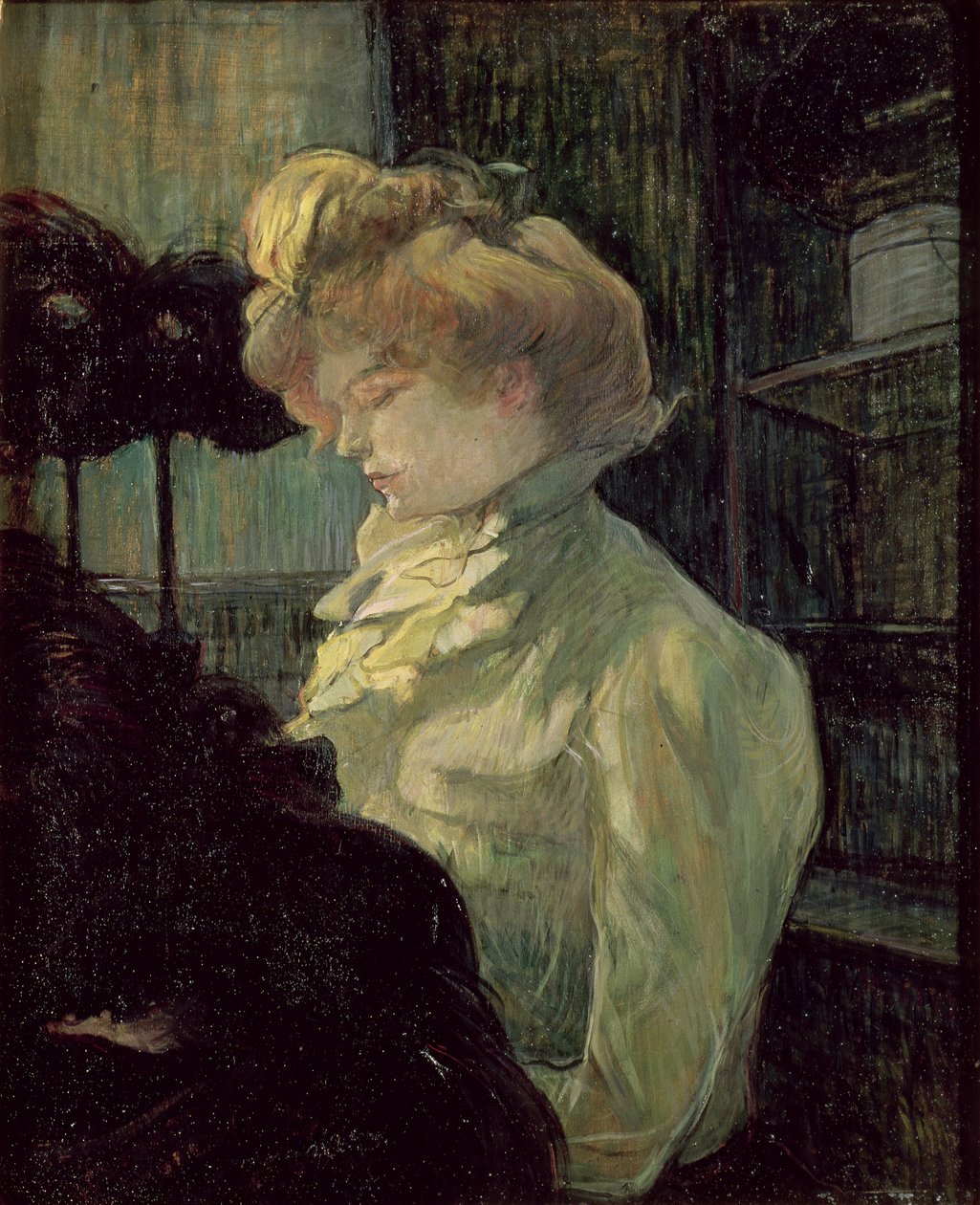 The Milliner, 1900 (tábla) alkotó: Henri de Toulouse Lautrec