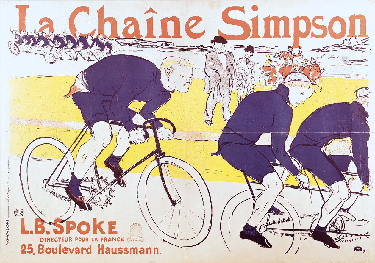 A Simpson-lánc, 1896 alkotó: Henri de Toulouse Lautrec