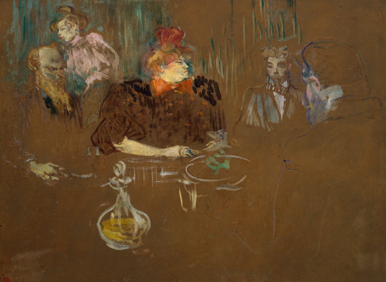 Monsieur és Madame Natanson asztalánál, 1898 alkotó: Henri de Toulouse Lautrec
