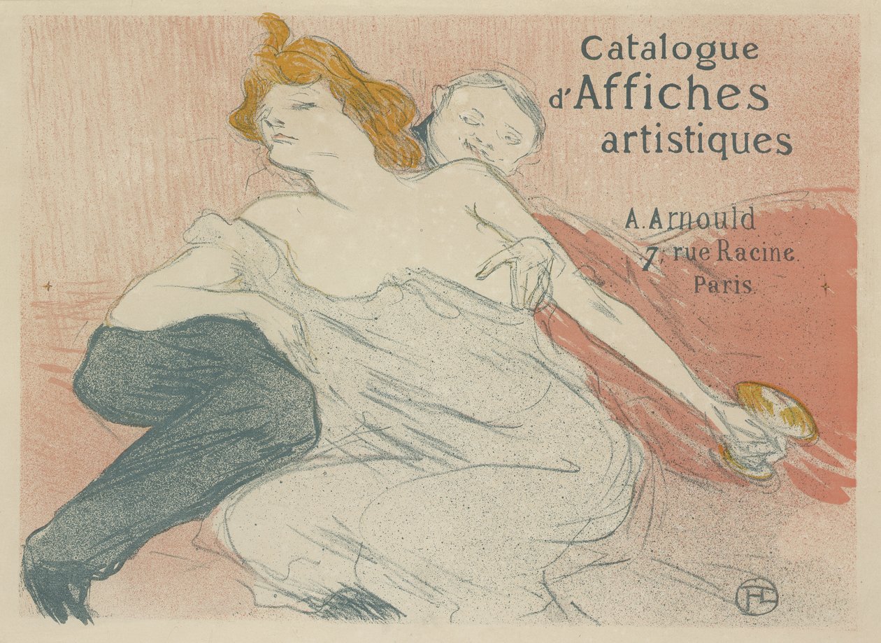 Debauche, 1896 alkotó: Henri de Toulouse Lautrec