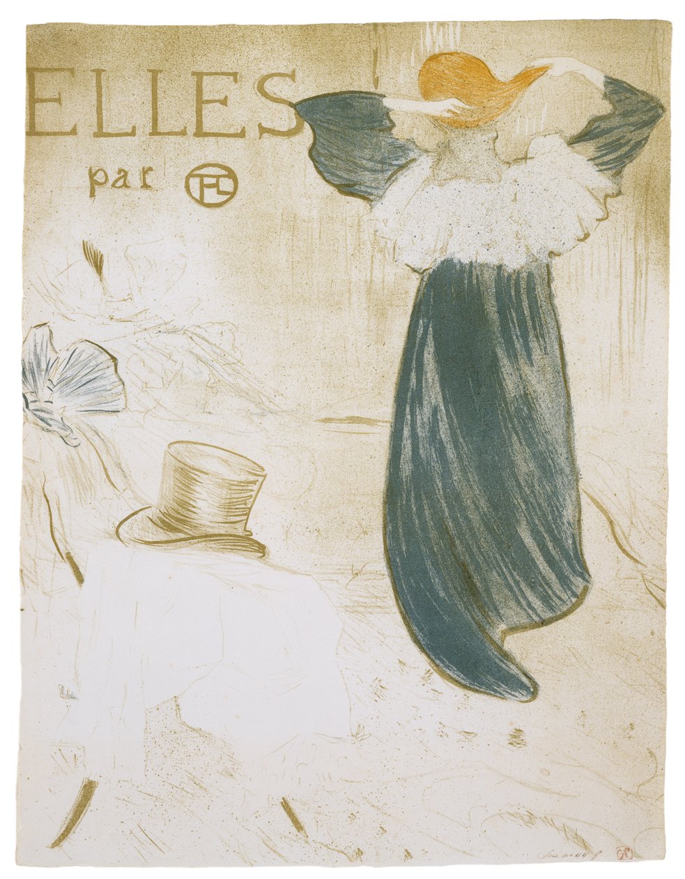 Elles előlapja, 1896 alkotó: Henri de Toulouse Lautrec