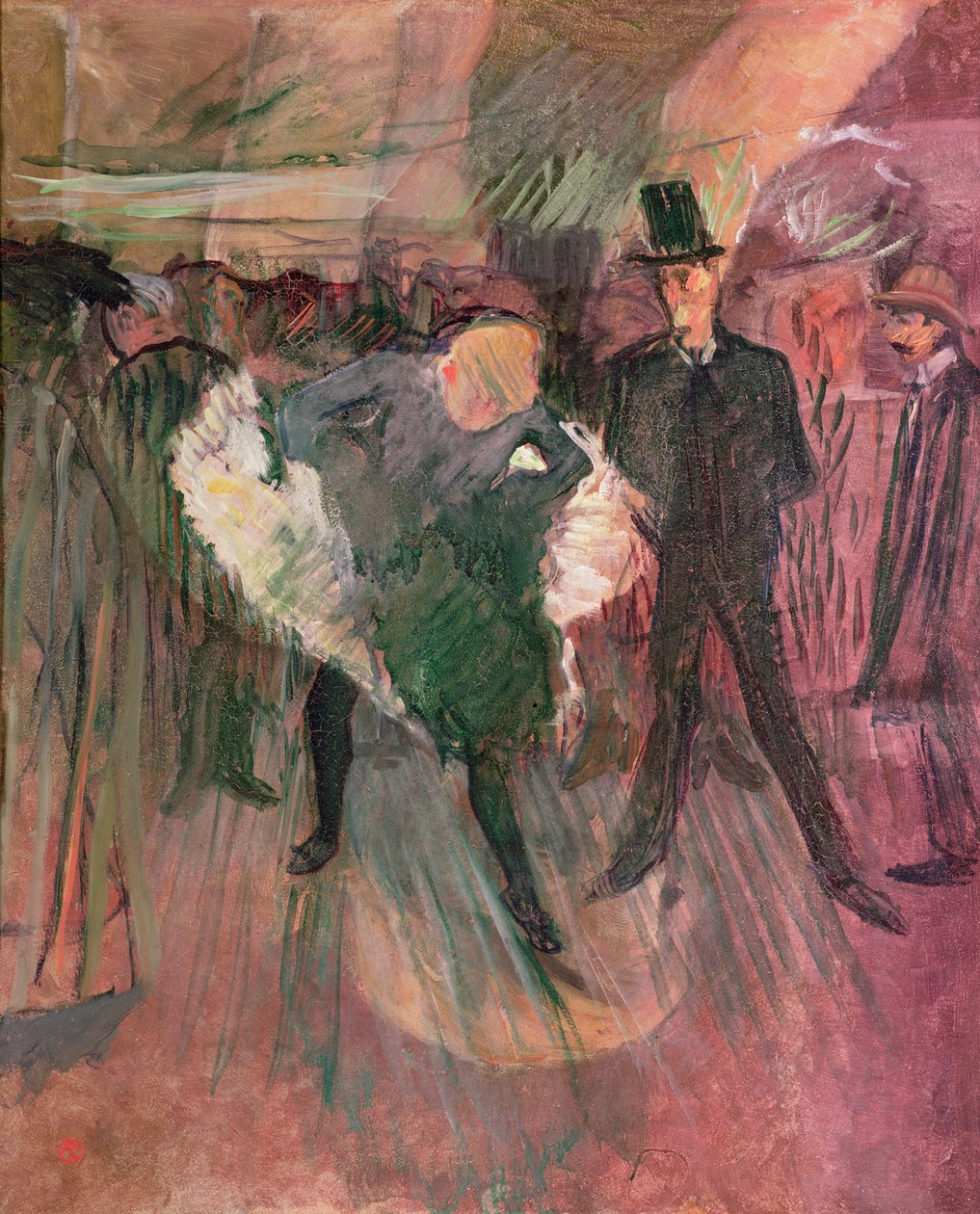La Goulue és Valentin le Desosse alkotó: Henri de Toulouse Lautrec