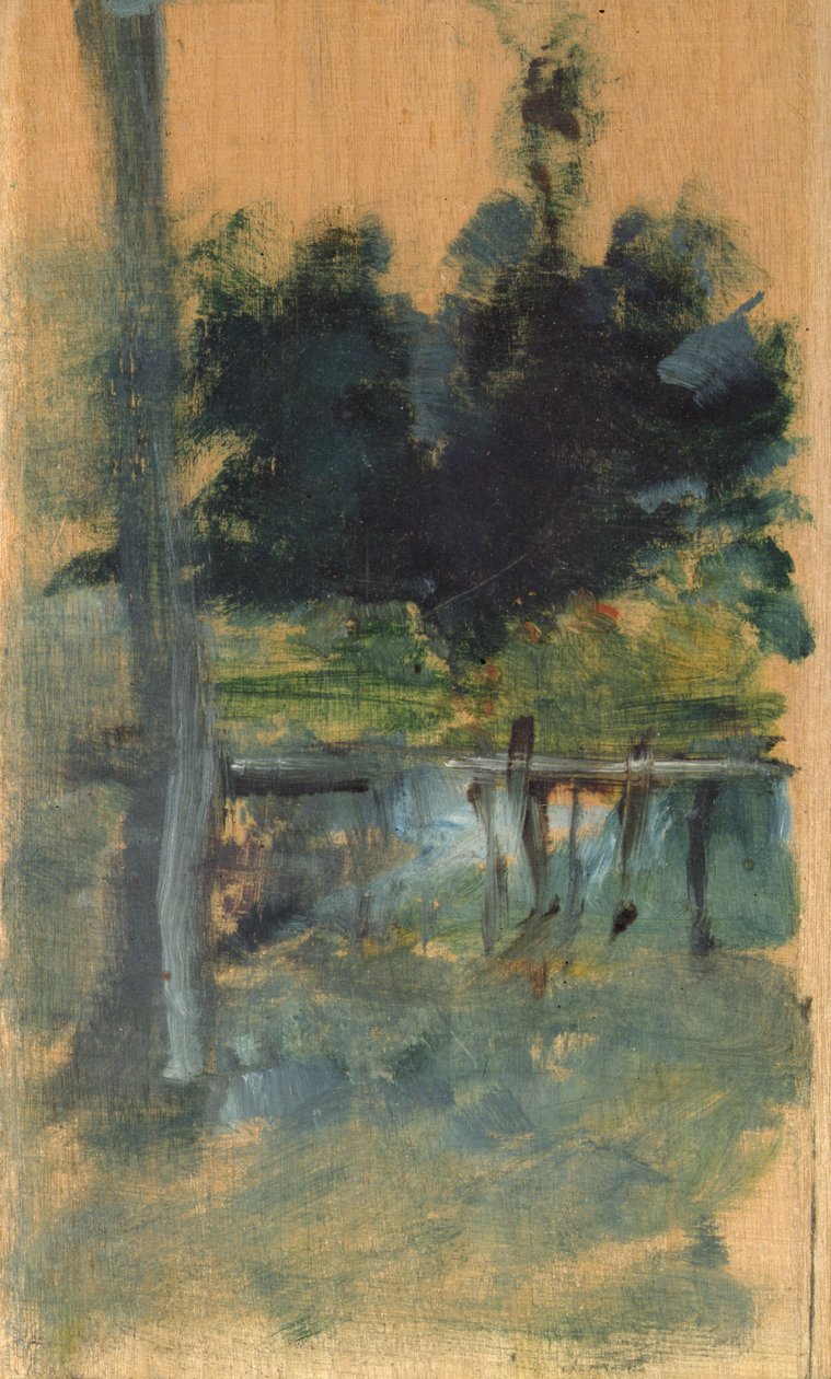 Tájrajz, 1885 alkotó: Henri de Toulouse Lautrec