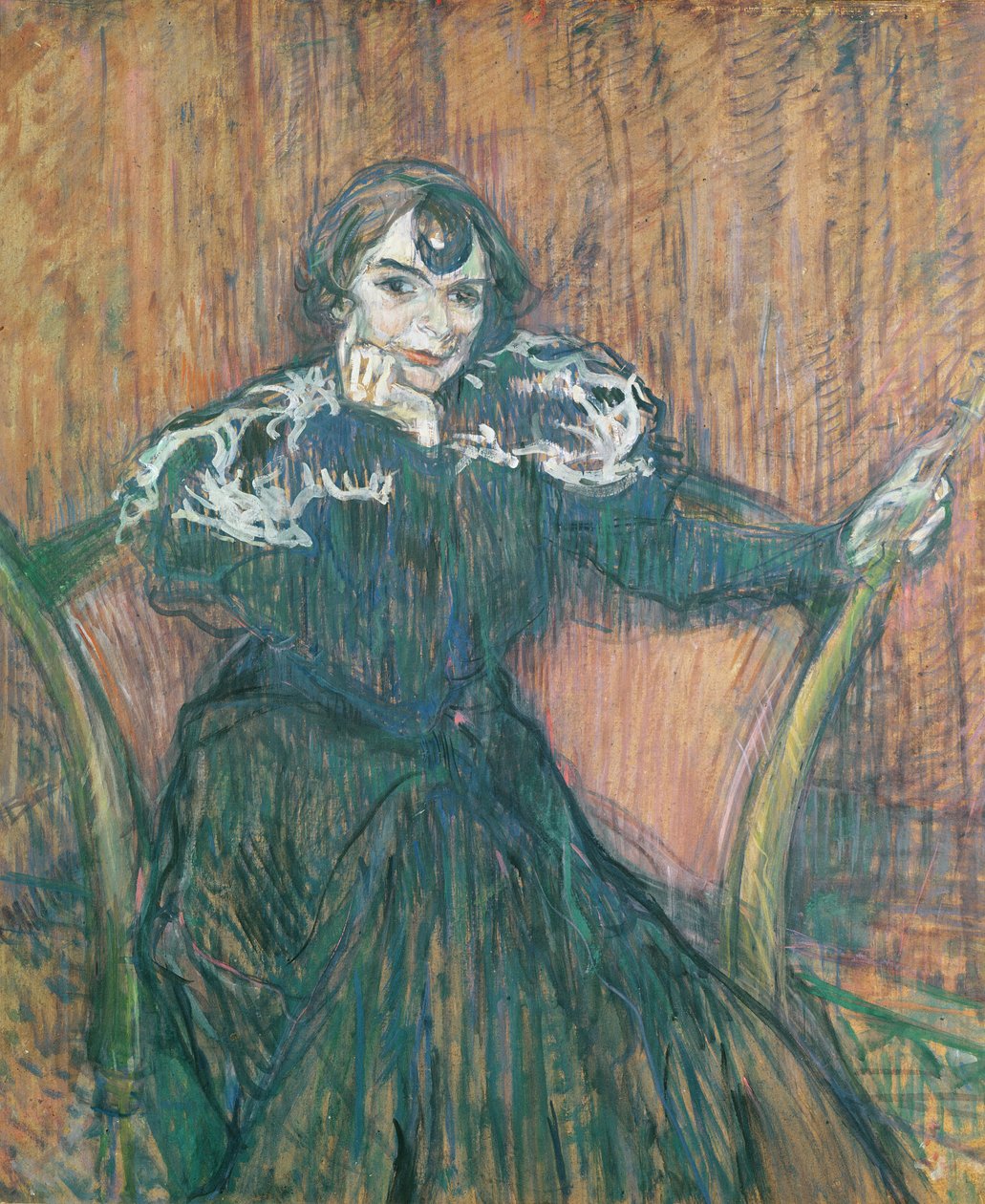 Madame Berthe Bady, 1897 (olaj, karton) alkotó: Henri de Toulouse Lautrec