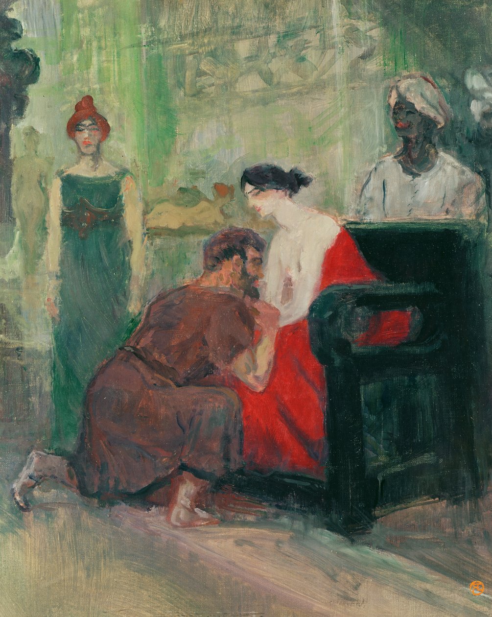 Messalina, 1900 alkotó: Henri de Toulouse Lautrec