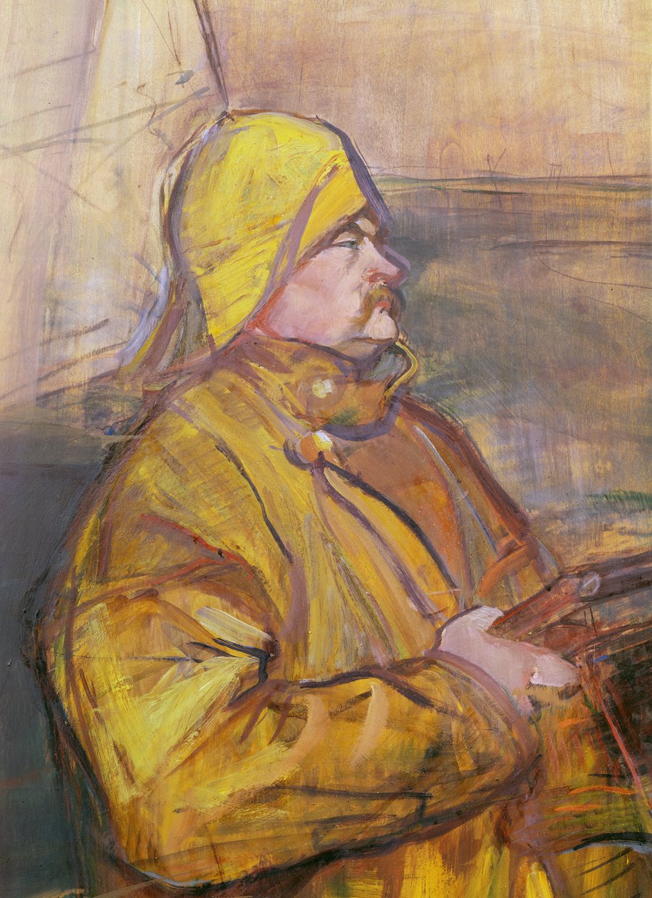 Monsieur Maurice Joyant, a fej 1900-as részlete alkotó: Henri de Toulouse Lautrec