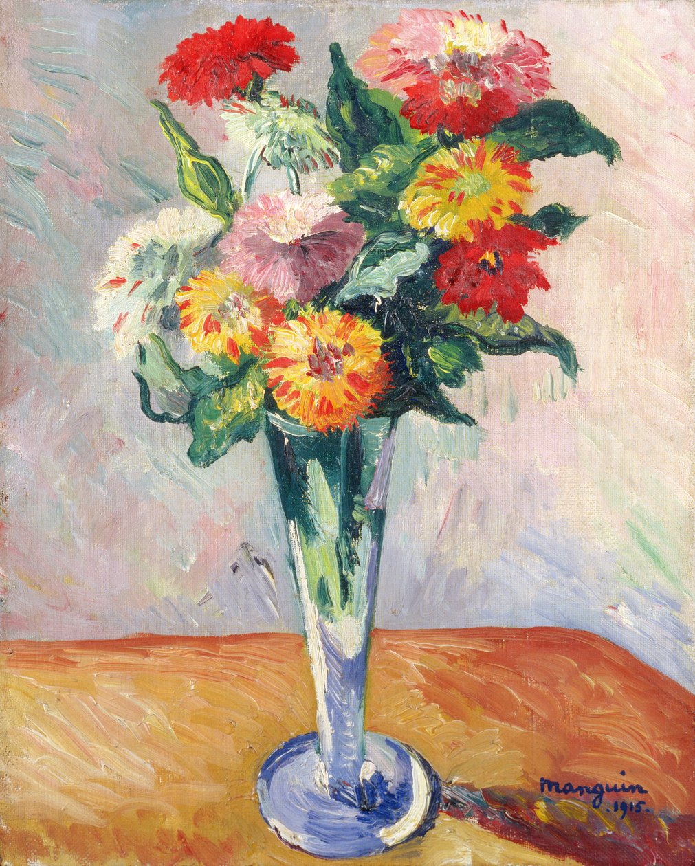 Virágok alkotó: Henri Charles Manguin