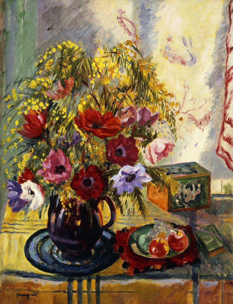 Virágok és Gyümölcsök; Fleurs et Fruits alkotó: Henri Charles Manguin