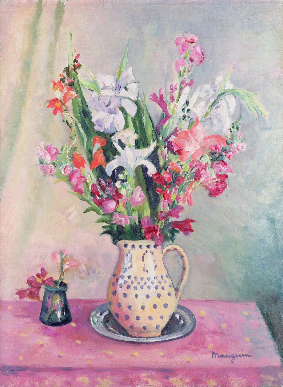 Gladioli vázában alkotó: Henri Charles Manguin