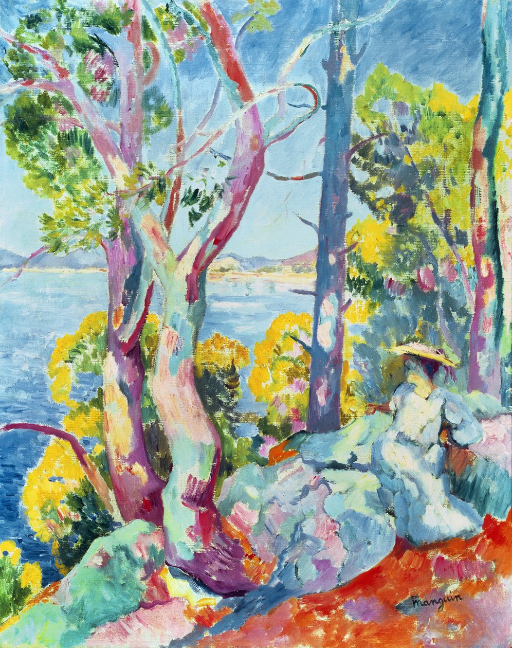 Reggel a Cavaliere-ben alkotó: Henri Charles Manguin